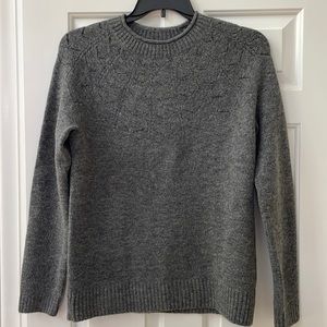Talbots woman’s Wool Blend Sweater -size medium - color Gray —new with tag